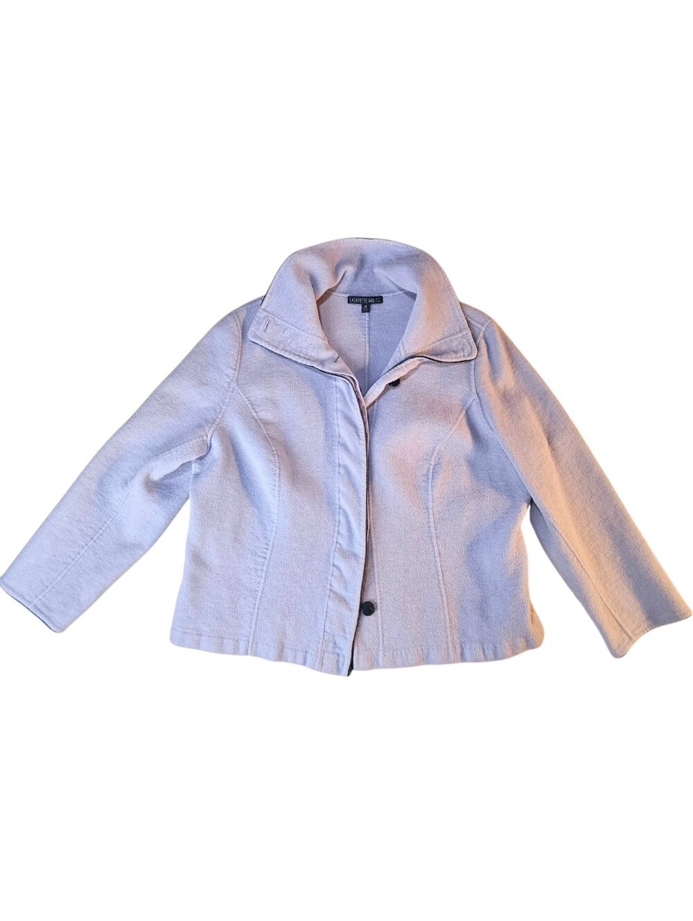 💜 Lafayette 148 Wool Jacket | Lavender | Button Front | Size 22